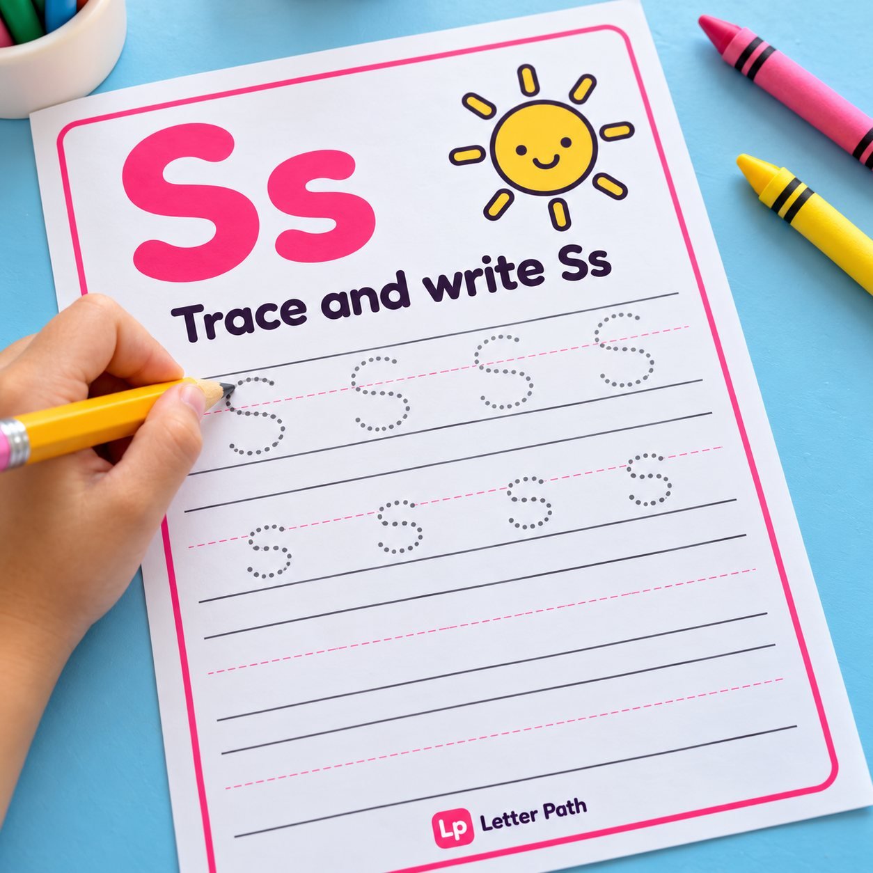 Trace and write Ss page