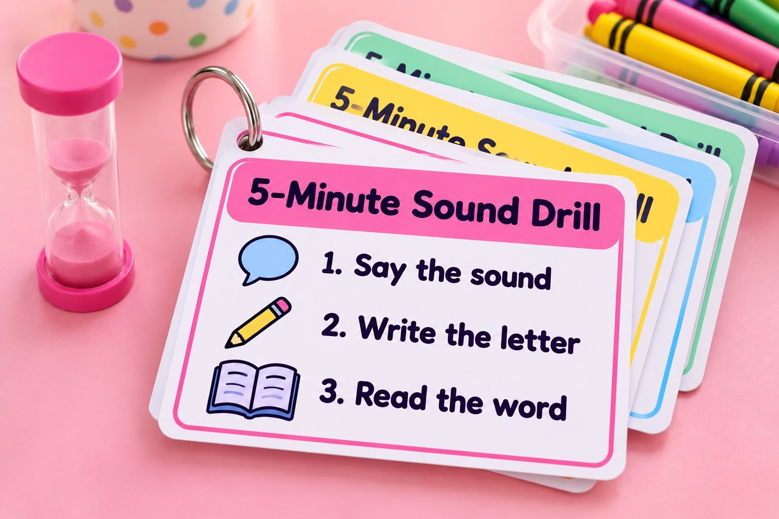 Small-group routine cards